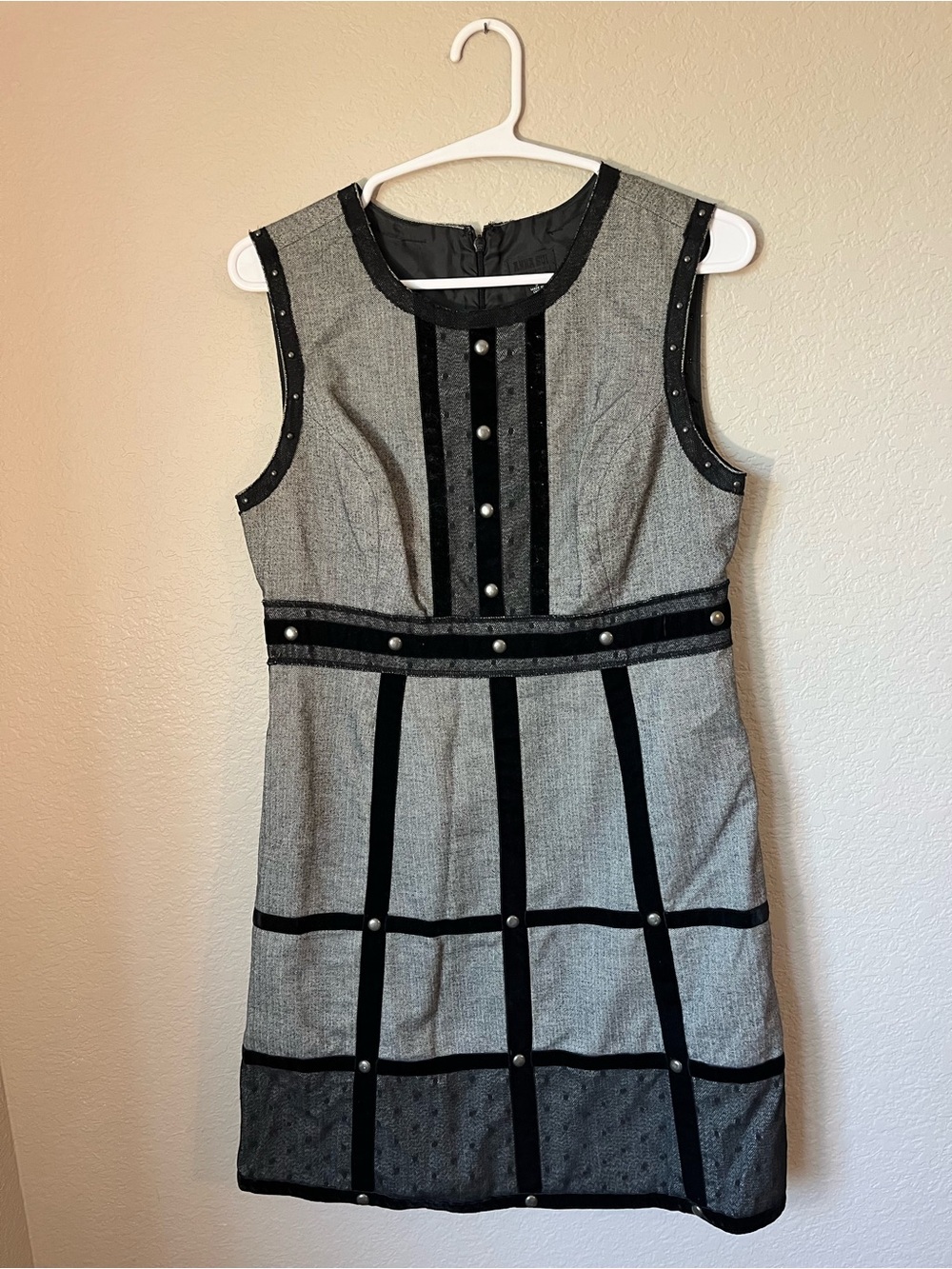 Anna Sui x Target Gossip Girl Serena Studded Cage Dress Y2K Size 9 Juniors
